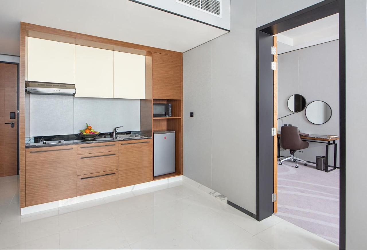 Asiana Grand Hotel Дубай Екстериор снимка A kitchenette in a hotel